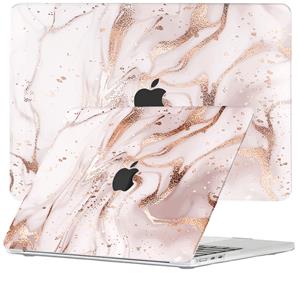 Lunso  cover hoes - MacBook Air 13 inch M2 (2022) - Marble Vera