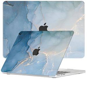 Lunso  cover hoes - MacBook Air 13 inch M2 (2022) - Aciano Azul