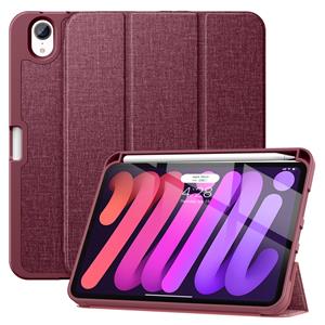 Solidenz TriFold Hoes iPad Mini 6 - Wijnrood