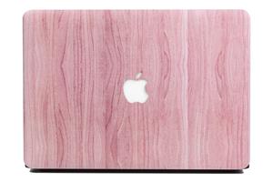 Lunso  cover hoes - MacBook Pro 13 inch (2016-2019) - Houtlook Roze