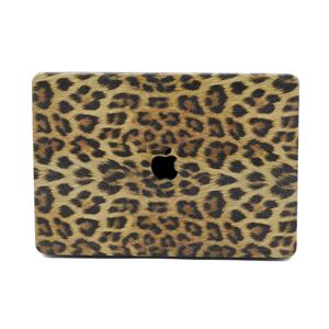 Lunso  cover hoes - MacBook Pro 13 inch (2020-2022) - Leopard Pattern Brown