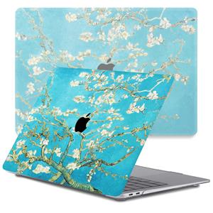 Lunso  cover hoes - MacBook Pro 13 inch (2020-2022) - Van Gogh Amandelboom