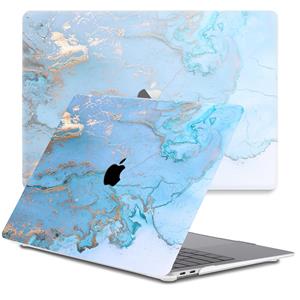 Lunso  cover hoes - MacBook Pro 13 inch (2020-2022) - Marble Ariel
