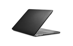 CasualCases Icarer - Lederen cover hoes - MacBook Pro 13 inch (2020-2022) - Zwart