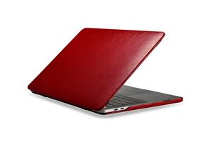 CasualCases Icarer - Lederen cover hoes - MacBook Pro 13 inch (2020-2022) - Rood