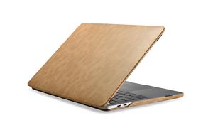 CasualCases Icarer - Lederen cover hoes - MacBook Pro 13 inch (2020-2022) - Bruin