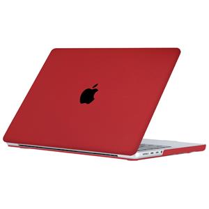 Lunso  cover hoes - MacBook Pro 14 inch (2021) - Sand Bordeaux Red