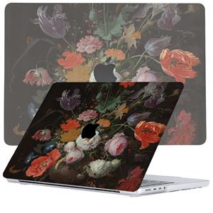 Qubits Lunso - cover hoes - MacBook Pro 14 inch (2021) - Stilleven met Bloemen