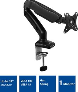 act Monitor desk mount stand gas spring 1 Screen