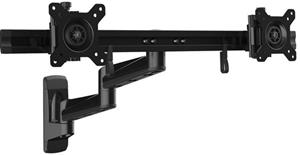 StarTech.com Wall-Mount Dual Monitor Arm - Articulating - justerbar arm