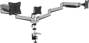 Digitus DA-90363 3fach Monitor-Tischhalterung 38,1cm (15 ) - 68,6cm (27 ) Drehbar, Höhenverstellbar