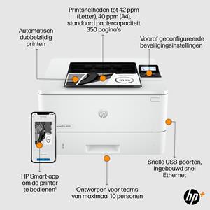 HP LaserJet Pro 4002dne - Printer
