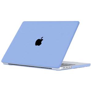 Lunso  MacBook Air 13 inch M2 (2022) - case hoes - Candy Tranquility Blue