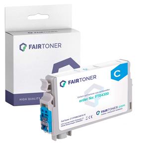 FairToner Kompatibel für Epson C13T09K24010 / 408L Druckerpatrone Cyan