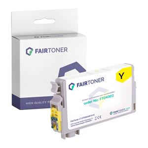 FairToner Kompatibel für Epson C13T09K44010 / 408L Druckerpatrone Gelb