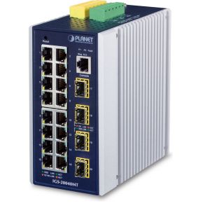 ASSMANN »PLANET Industie L2 Managed Switch 16-Port GE +« Netzwerk-Switch