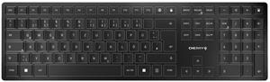 JK-9100DE-2 CHERRY KW 9100 SLIM keyboard RF Wireless + Bluetooth QWERTZ German Black