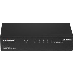 Edimax »Gigabit Ethernet 5 Ports Desktop Switch Metal« Netzwerk-Switch