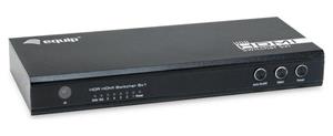 Equip Switch 5x1 HDMI 2.0 4K/60Hz zwart inkl.afstandsbediening