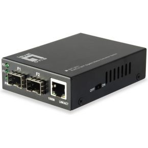 LevelOne »LEVEL ONE Konverter Gigabit Ethernet RJ45 -> SFP« Netzwerk-Switch