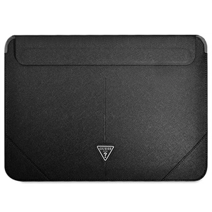 Guess Saffiano Triangle Logo Laptophoes - 13-14 - Zwart