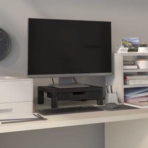 vidaXL TV-Schrank »Monitorständer Schwarz 43x30,5x13 cm«
