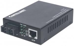 INTELLINET Mediaconverter, Gigabit Ethernet, Singlemode (SC), 20km