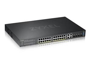 Zyxel »Switch GS2220-28HP 24Port+4xSFP/Rj45 Gigabit L2« Netzwerk-Switch