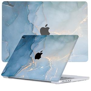 Lunso  MacBook Pro 14 inch M1 / M2 (2021-2023) - case hoes - Aciano Azul