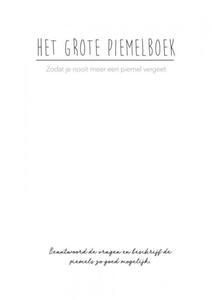 Fietjes Favorietjes Het Grote Piemelboek -   (ISBN: 9789464053852)
