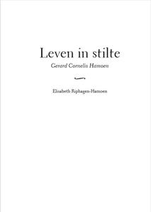 Elisabeth Riphagen Leven in stilte -   (ISBN: 9789492551504)