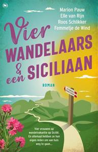 Elle van Rijn Vier wandelaars en een Siciliaan -   (ISBN: 9789044363340)