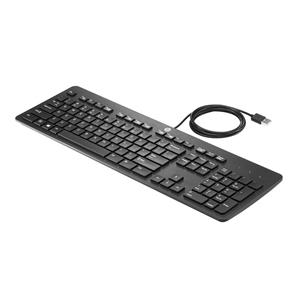 HP USB Business Slim Tastatur DE - Schwarz