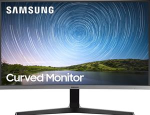 Samsung 27" Bildschirm C27R500FHP - CR50 Series - LED monitor - curved - Full HD (1080p) - 27" - Grau - 4 ms AMD FreeSync