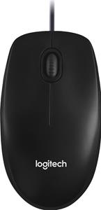 Logitech M100 - mouse - full size - USB - Maus (Weiß)