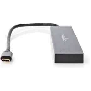 Nedis USB-Hub | 1x USB-C© 3.2 Gen 2 Male | USB-C© 3.2 Gen 2 Female with PD 3.0 / 3x USB-C© 3.2 Gen 2