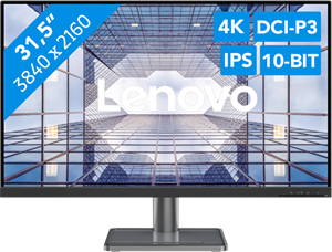 Lenovo 32" Bildschirm L32p-30 - LED monitor - 4K - 32" - Schwarz - 4 ms AMD FreeSync