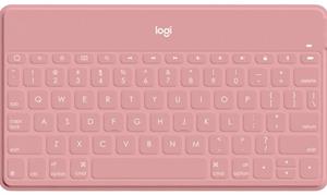 Logitech Keys-To-Go (DE) Bluetooth Tastatur für iPad/iPhone/Apple TV blush
