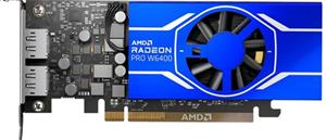 AMD Workstation-videokaart AMD Radeon Pro W6400 4 GB GDDR6-RAM PCIe DisplayPort Low Profile
