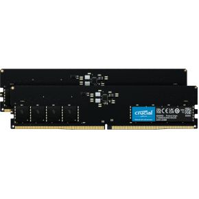 Crucial Classic DDR5-5200 - 64GB - CL42 - Dual Channel (2 stuks) - AMD EXPO - Zwart