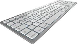CHERRY KW 9100 SLIM - Tastatur - kabellos - 2.4 GHz, Bluetooth 4.0 - QWERTY - USA