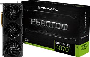 Gainward GeForce RTX 4070 Ti Phantom - 12GB GDDR6X, 1x HDMI, 3x DP