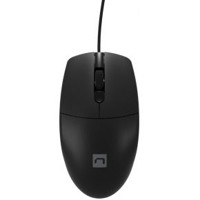 Natec Ruff 2 - mouse - USB - black - Muis - Optisch - 3 knoppen - Zwart