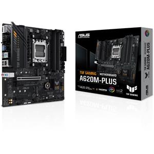 ASUS TUF GAMING A620M-PLUS Mainboard - AMD A620 - AMD AM5 socket - DDR5 RAM - Micro-ATX