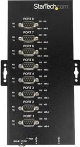 StarTech.com 8-Port Industrial USB to RS-232/422/485 Serial Adapter - 15 kV ESD Protection - serial adapter