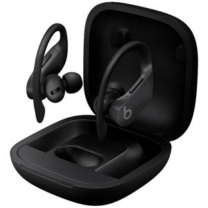 Beats Power Pro In Ear oordopjes Bluetooth Stereo Zwart Ruisonderdrukking (microfoon) Oplaadbox, Bestand tegen zweet, Waterafstotend, Oorbeugel
