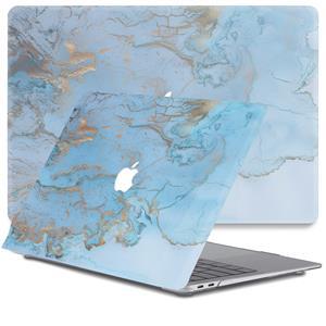 Lunso  MacBook Air 13 inch (2010-2017) - cover hoes - Marble Ariel