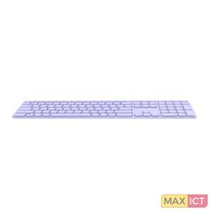 Rapoo E9800M (DE) Kabellose Tastatur lila