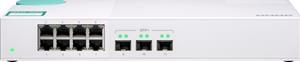 QNAP QSW-308S Eight 1GbE NBASE-T Ports Three 10GbE SFP+ Unmanage Switch Netzwerk-Switch