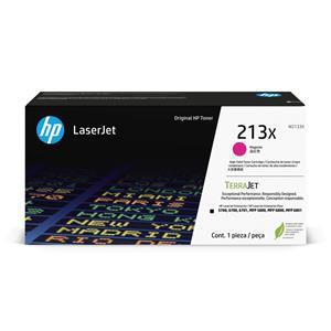 HP 213X originele high-capacity LaserJet-tonercartridge, magenta. Kleurentoner paginaopbrengst: 6000 pagina's, Printkleuren: Magenta, Aantal per verpakking: 1 stuk(s)